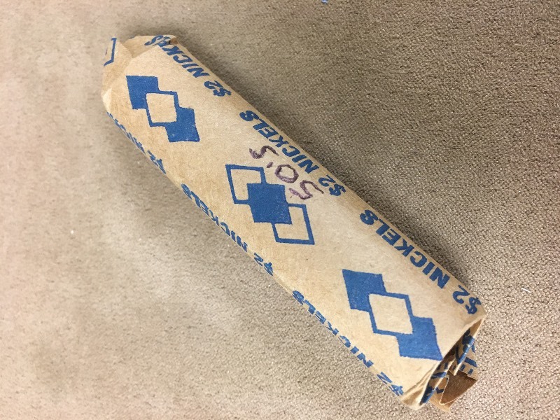 1 roll of 40 mixed date Jefferson n...
