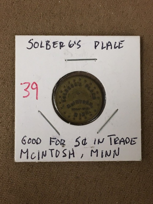 Trade Token   Solbergs Place McInt...