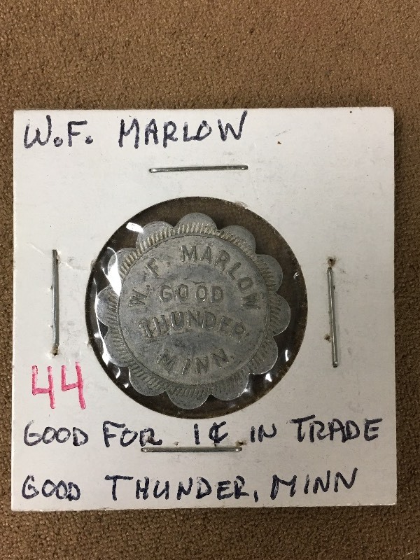 Trade Token   W.F. Marlow Good Thun...