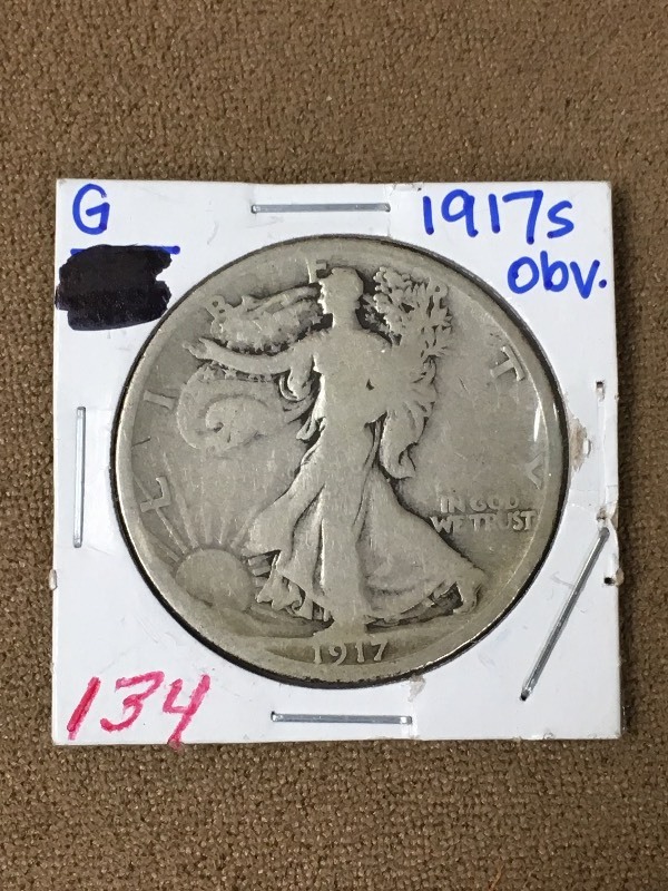 1917-S (On Reverse) Very Tough Date...