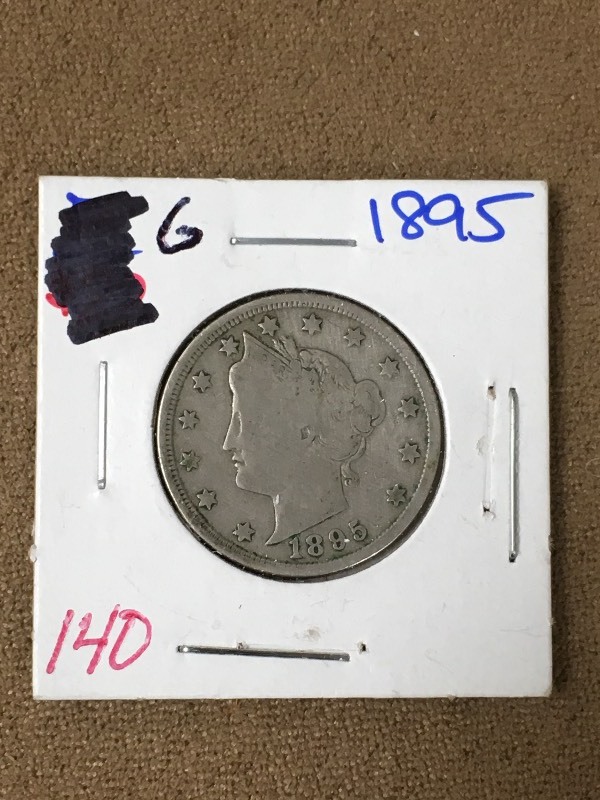 1895 Liberty V Nickel ...