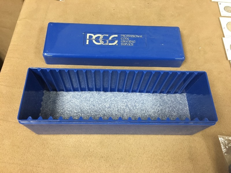 Plastic Coin Storage Box ...