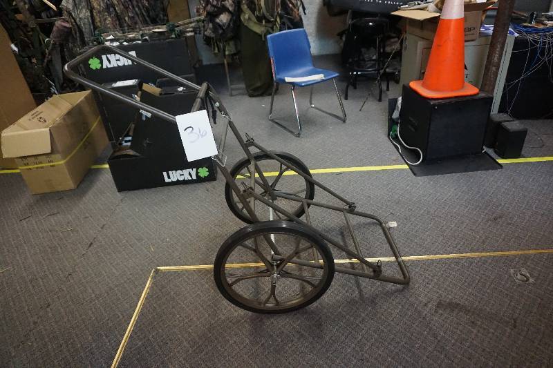lot 36 image: XP Model 909211 Game Hauler Big Game 3 Wheel DollyCart