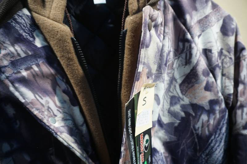 lot 168 image: Clarkfield Hunter Mossy Oak Design Saddle Cloth Jacket