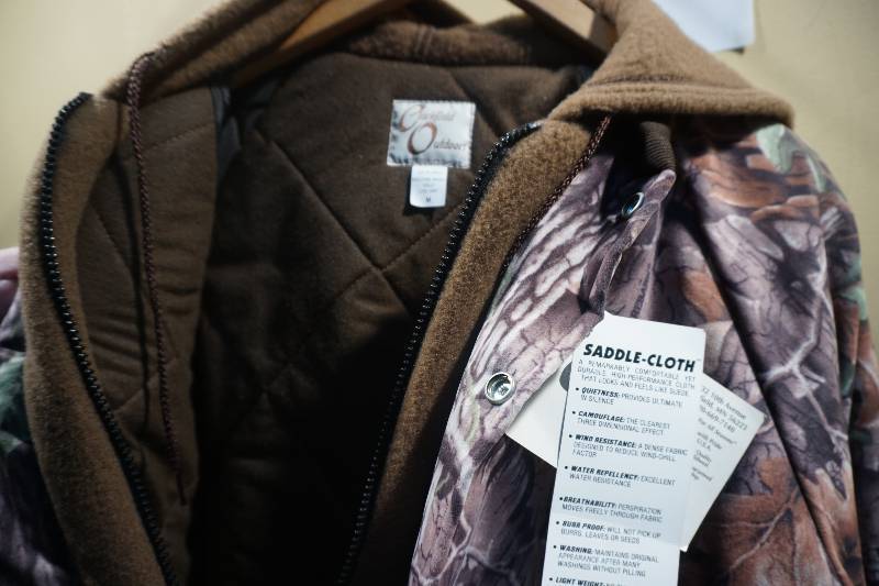 lot 169 image: Clarkfield Hunter Mossy Oak Design Saddle Cloth Jacket