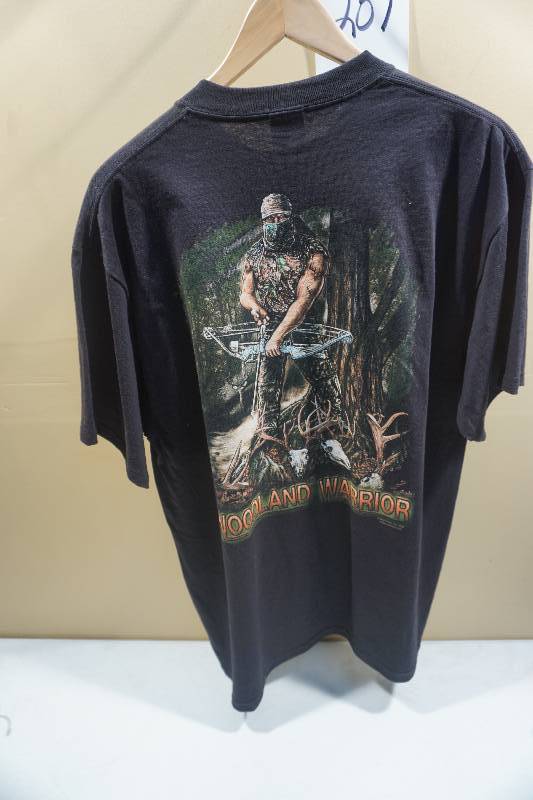 lot 207 image: Buck Wear Woodland Warrior T-Shirt