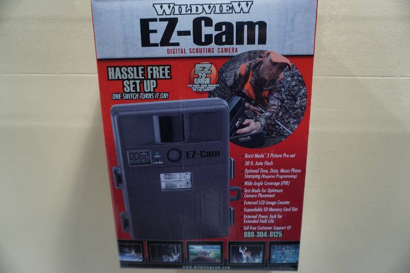 lot 241 image: Wild View EZ Cam 1.3 mb Digital Game Trail Camera