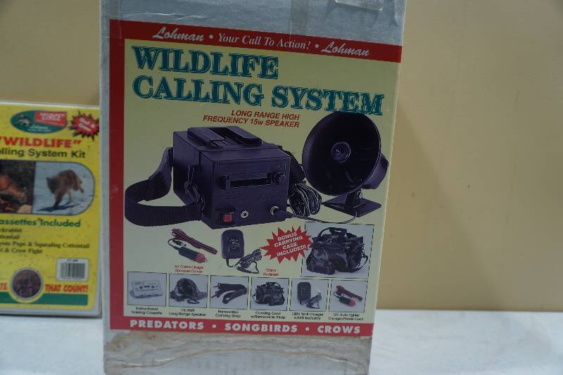 lot 273 image: Lohmans Wildlife Electronic Game Calling System