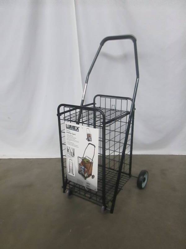 lot 21 image: Lumex Rolling Utility Cart