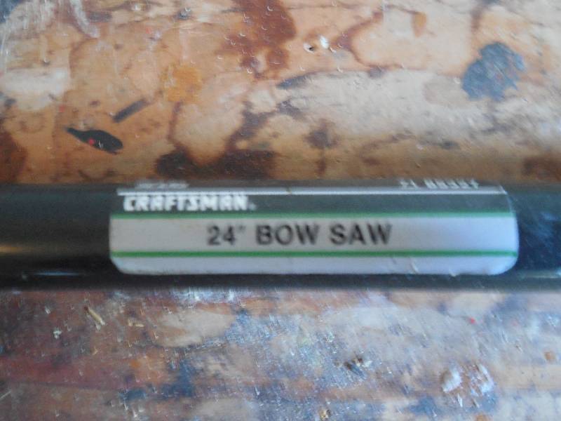 lot 14 image: SAW WITH EXTRA BLADE