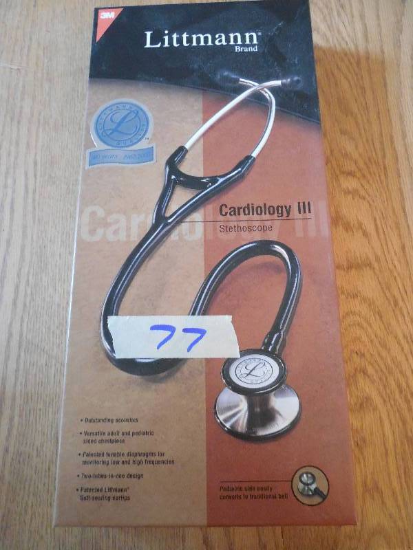 lot 77 image: STETHOSCOPE