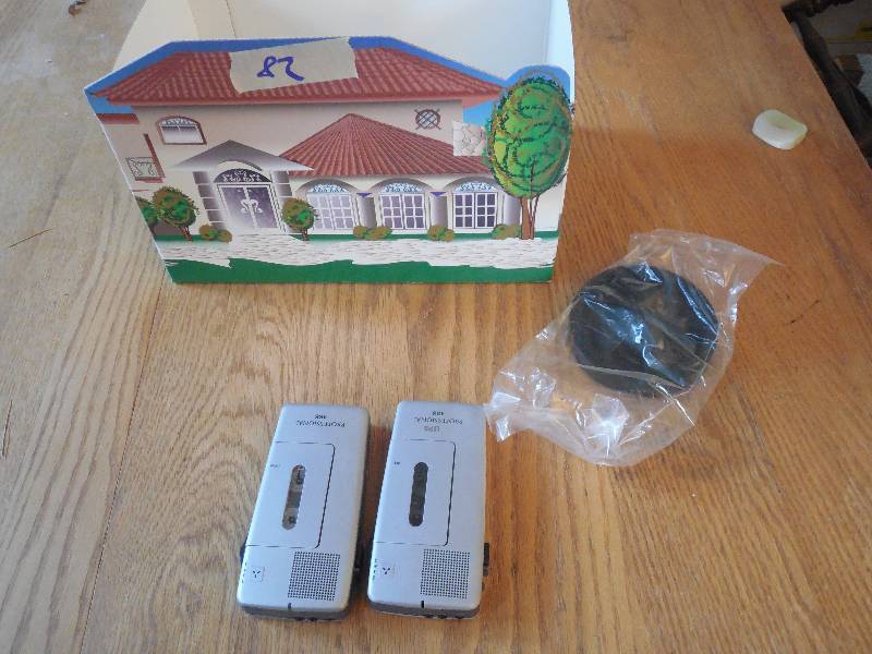 lot 82 image: (2) VOICE RECORDERS