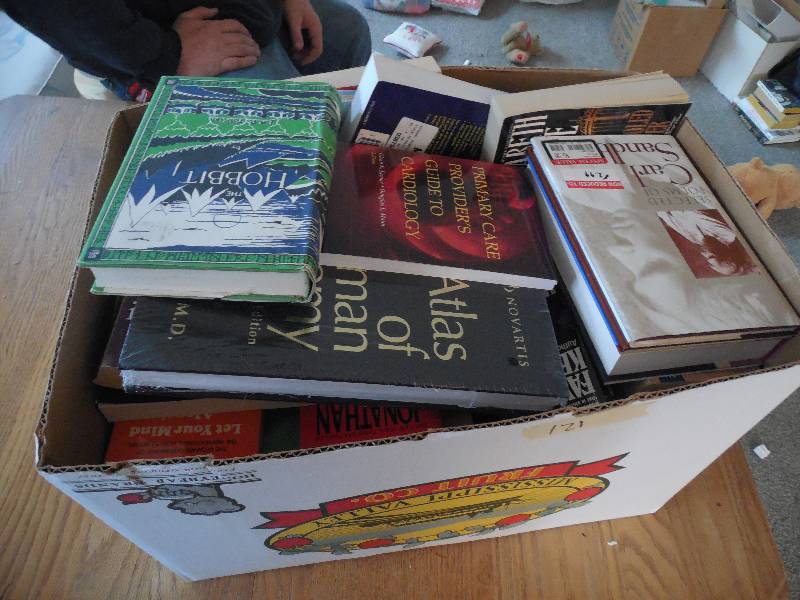 lot 121 image: MASSIVE LOT OF BOOKS