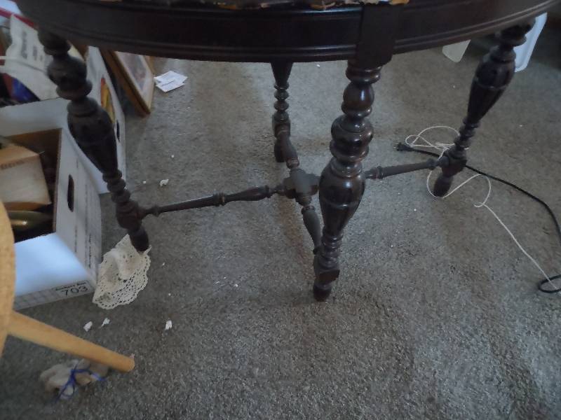lot 159 image: WOOD TABLE
