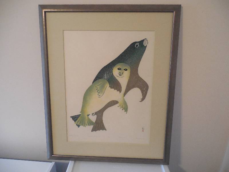lot 162 image: STONECUT AND STENCIL PAINTING