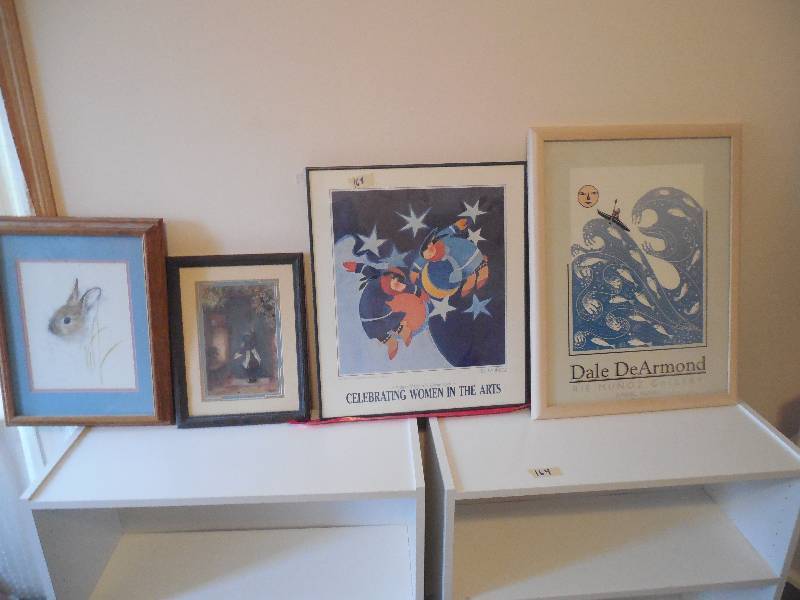 lot 168 image: (4) PIECES OF ARTWORK