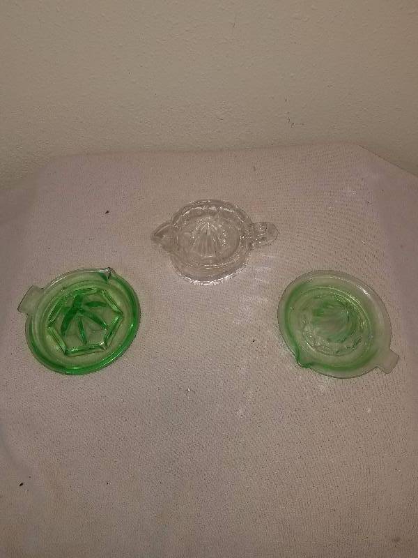 lot 99 image: Mixed Depression Glass Lot