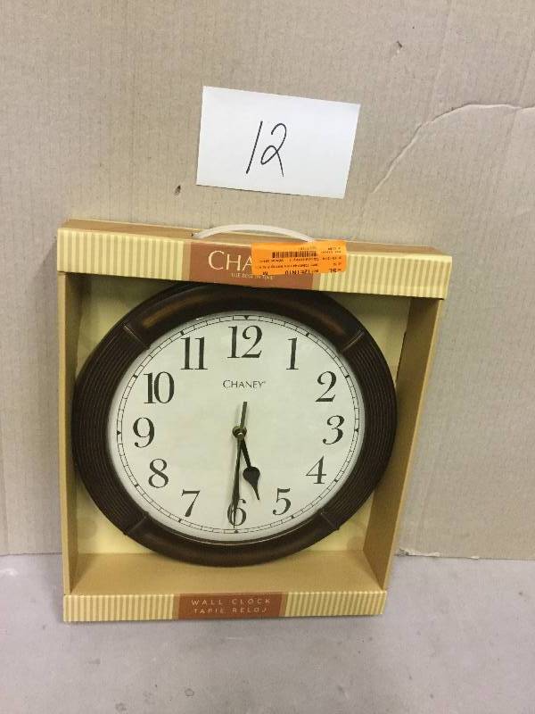 lot 12 image: Channey Wall Clock