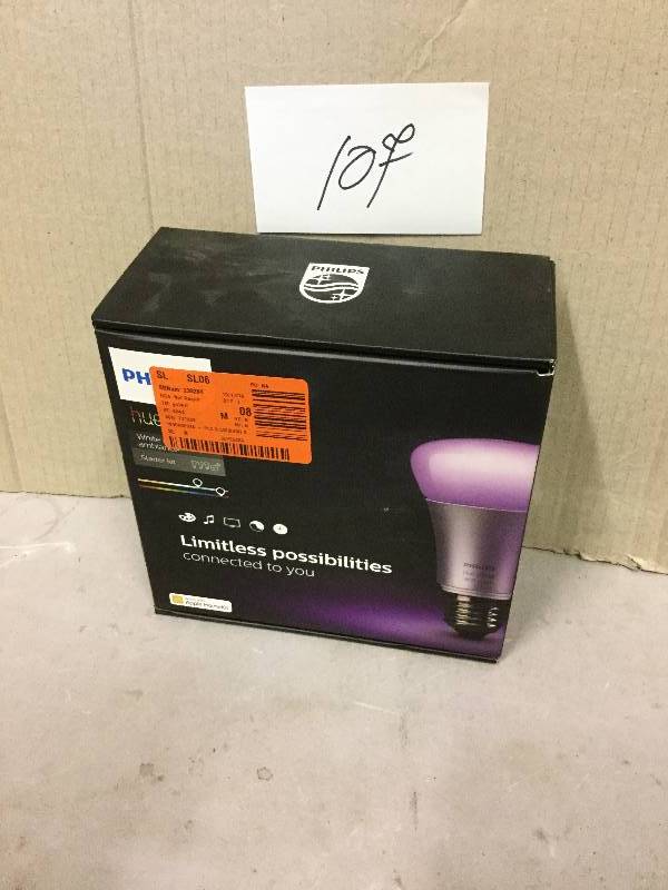lot 108 image: Phillips HUE Light Kit