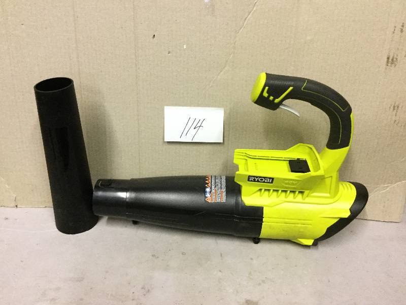 lot 114 image: Ryobi 40V Cordless Jet Fan Blower