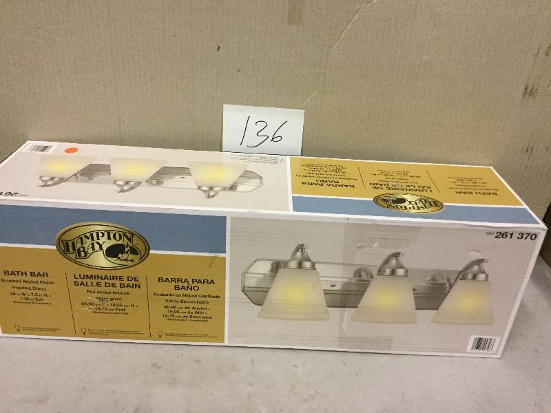 lot 136 image: Hampton Bay Bath Bar