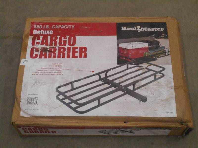 lot 57 image: 500# Deluxe Cargo Carrier, Unused ...