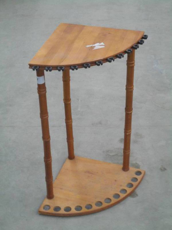lot 58 image: Pool-Stick Corner Rack ...