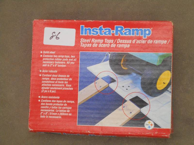 lot 86 image: New Insta-Ramp Utility Ramp Kit---N...