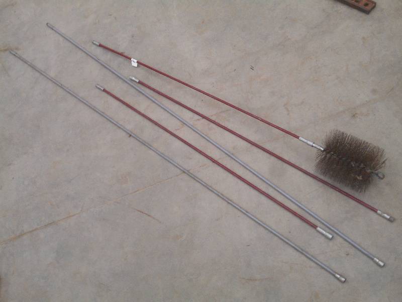 lot 90 image: 5-Piece Chimney Sweeping Set ...