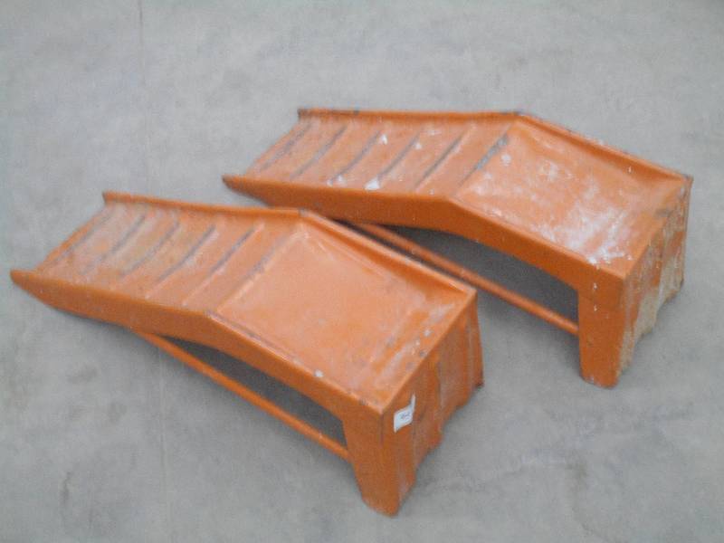 lot 95 image: Set Of Steel Car Ramps ...