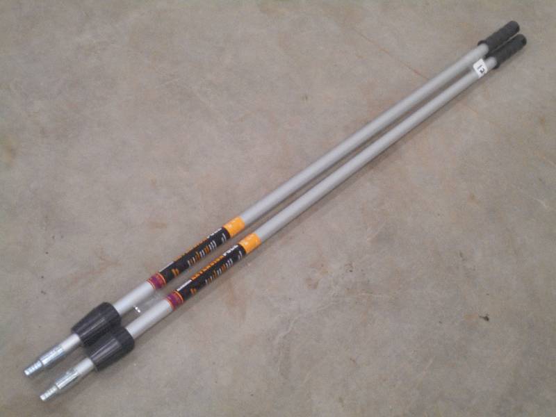 lot 102 image: (2) New 4-8 Adjustable Aluminum E...