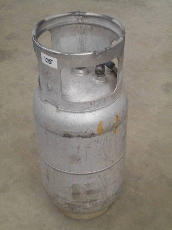 lot 105 image: 30# Aluminum LP Tank ...