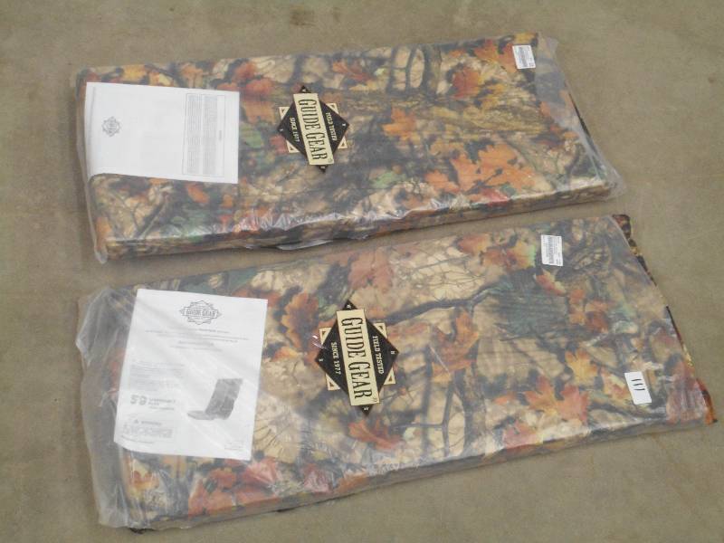 lot 111 image: (2) 36 Padded Deerstand Cushion Se...