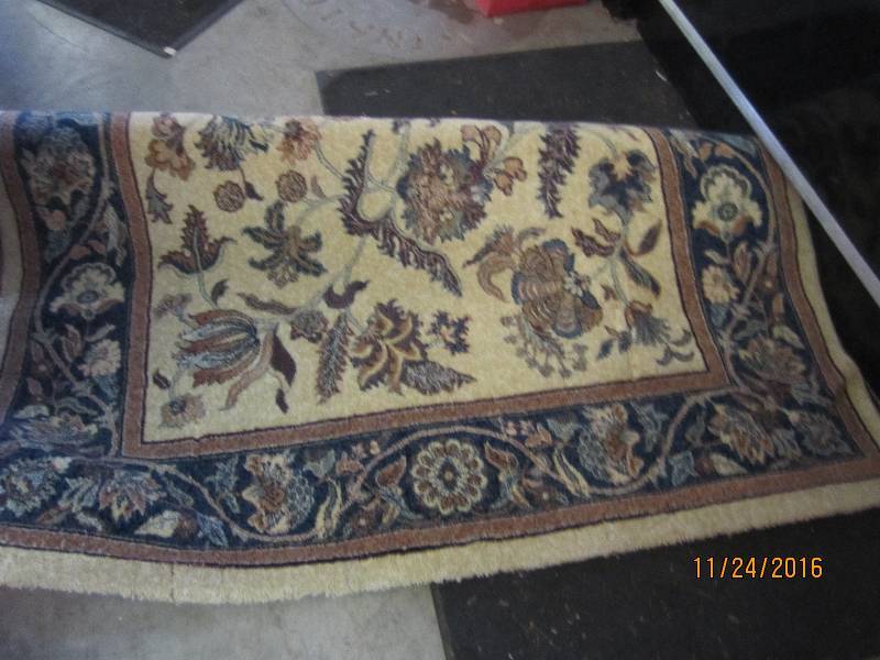 Clean area rug, Firat Hali 58 wide...