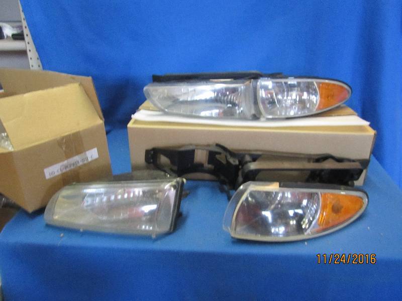 Pair of headlights...