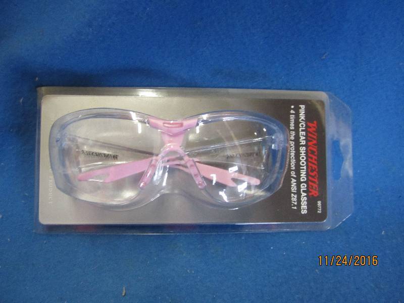 Winchester pink shooting glasses, 4...