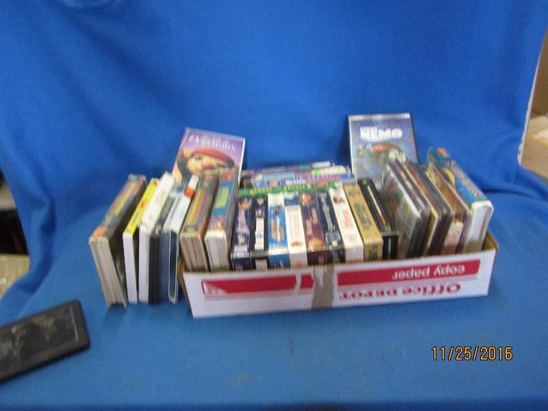 Lot of DVD and VHS Movies...