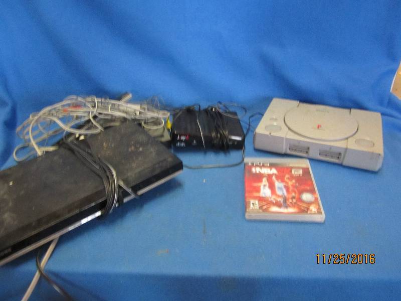 Lot of video game and electronics...