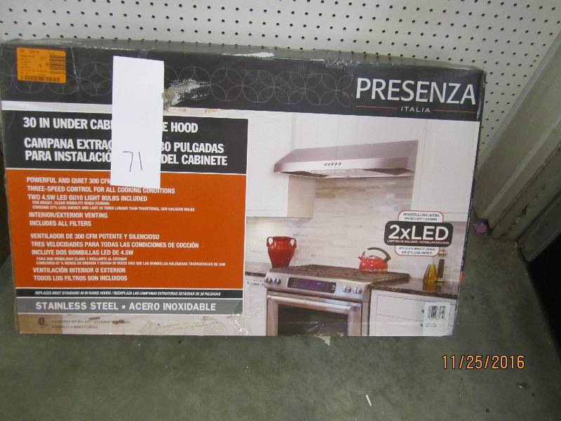 New open box Presenzia Italia stain...