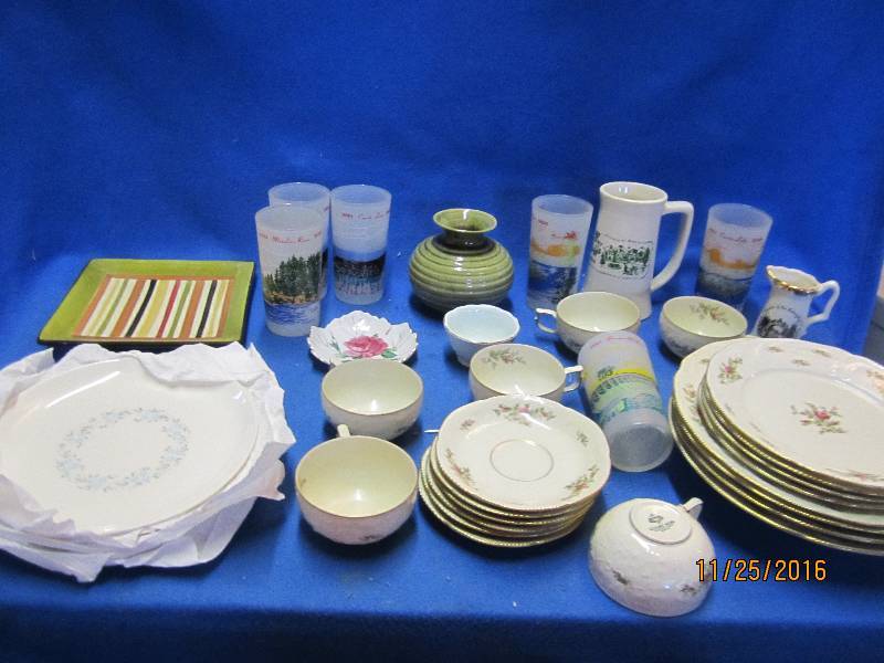 Lot of glassware and china...