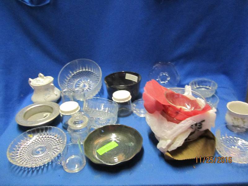Lot of glassware...