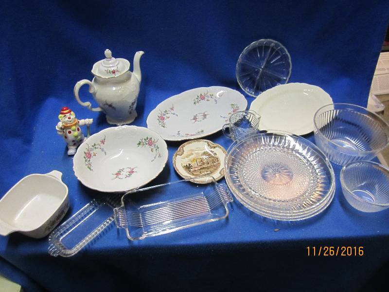Lot of china and glassware...