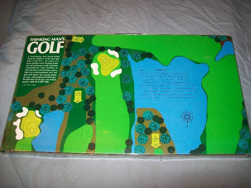 lot 26 image: Vintage 3M Sports Board Game Thinking Mans Golf