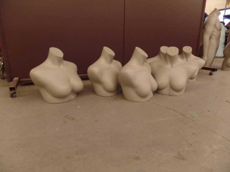 Female Bust Mannequins