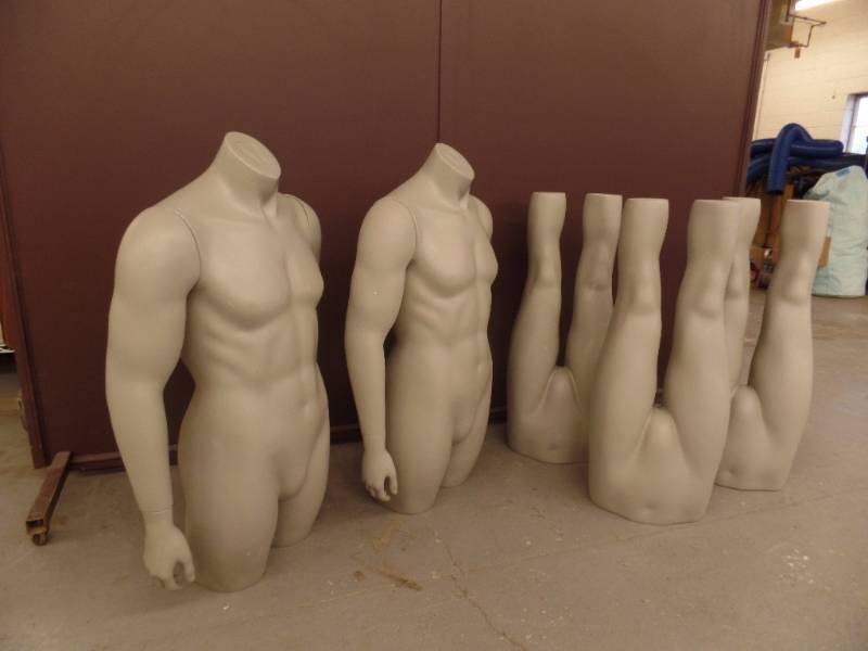 Male Torsos and Pants Forms