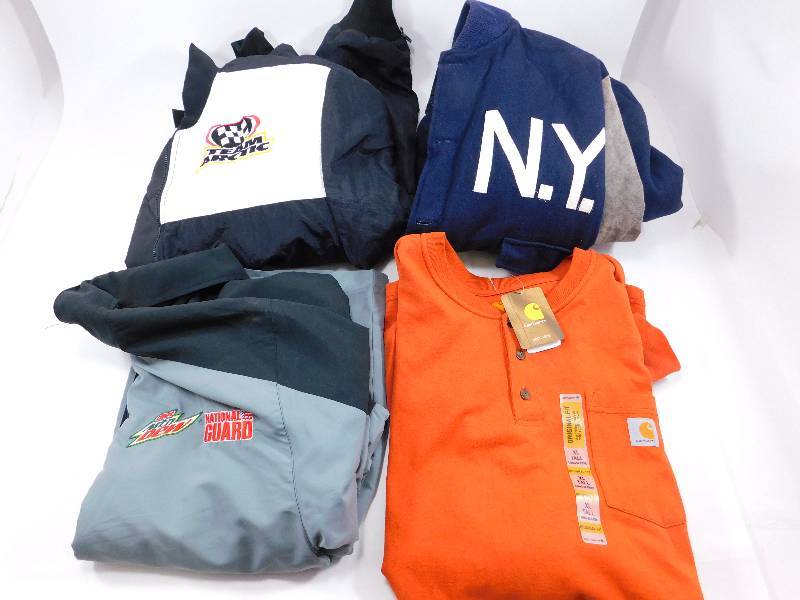 lot 39 image: Lot of Jackets - New Carhartt Long-Sleeve Shirt