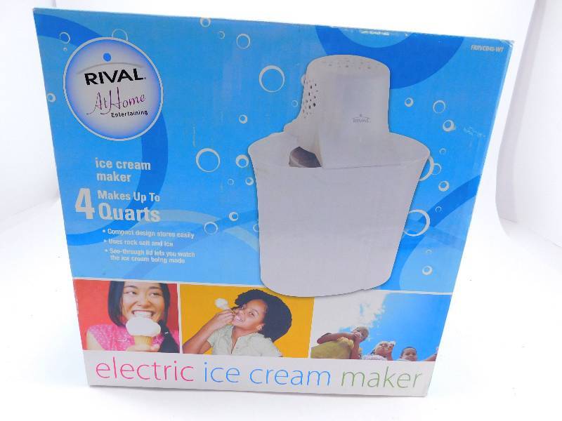 lot 42 image: NIB Electric Ice Cream Maker