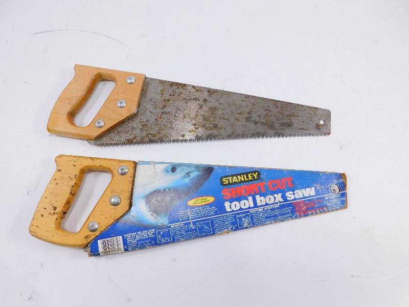lot 48 image: Vintage Hand Saws