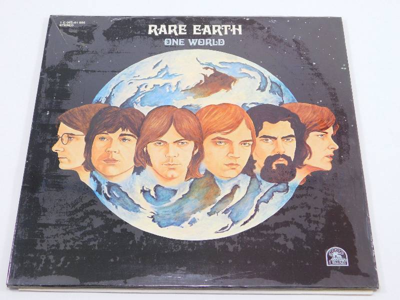 lot 1 image: Rare Earth One World Vinyl Record (Rare)