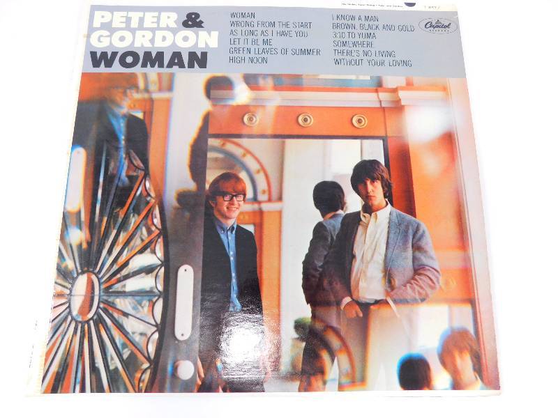 lot 7 image: Peter & Gordon Woman Vinyl Record Album